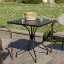 Vianney - Table De Jardin - Acier - Noir
