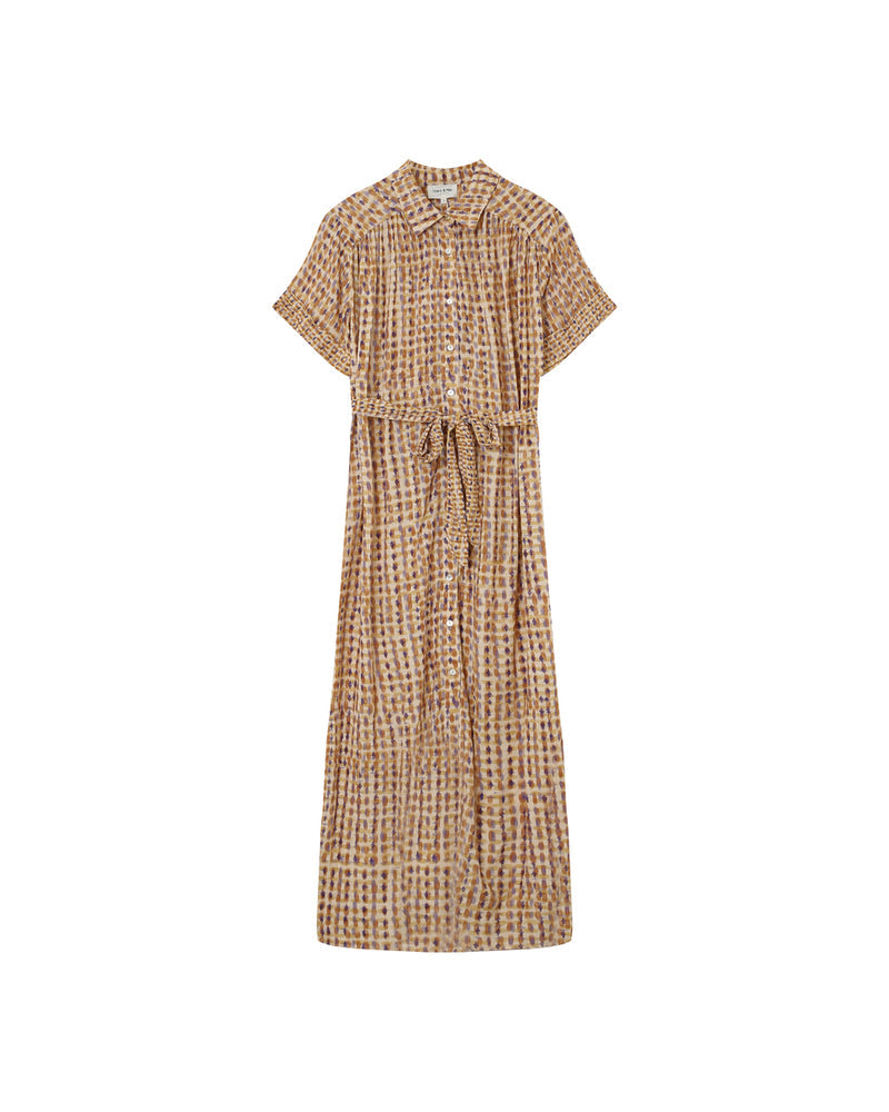 ROBE OCRE MAUVE OCRE