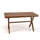 Vianney - Table De Jardin - Acier/Polywood - Marron