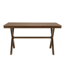 Vianney - Table De Jardin - Acier/Polywood - Marron