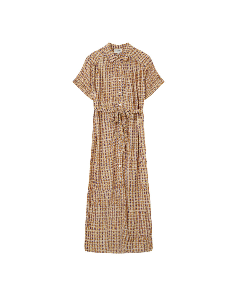 ROBE OCRE MAUVE OCRE