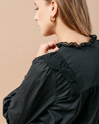 BLOUSE NOIR MAXIME NOIR