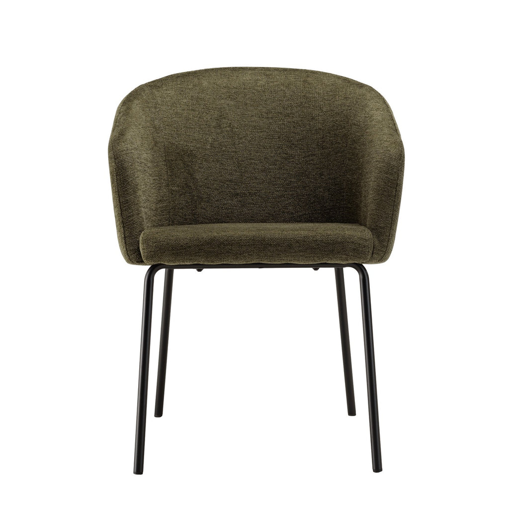Ulysse - Dining Chair & Carver Chair - Black/Green