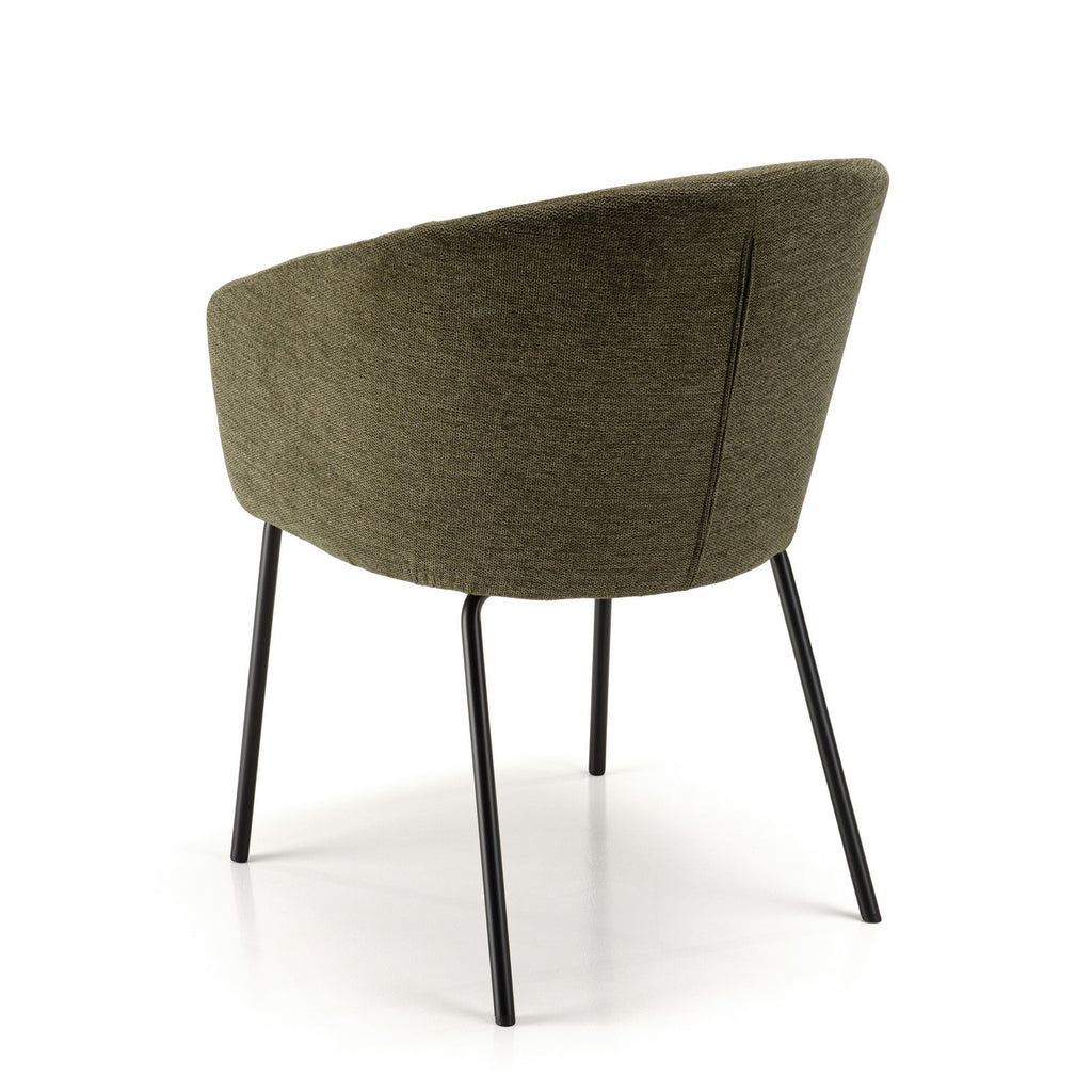 Ulysse - Dining Chair & Carver Chair - Black/Green