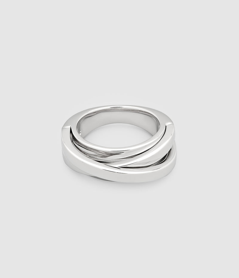 Tom Wood - Bague Orb Slim Argent - Unisexe