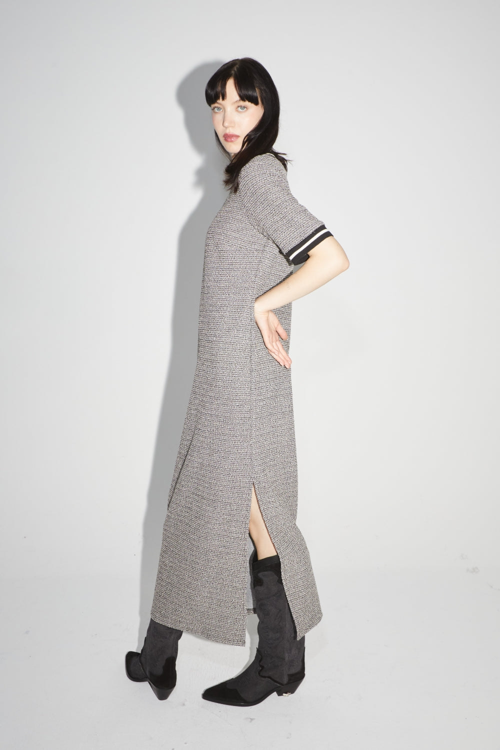 La Robe Annalisa En Tricot Beige