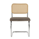 Mesa Silla Y Sillón - Lea - Taupe - Madera Clara