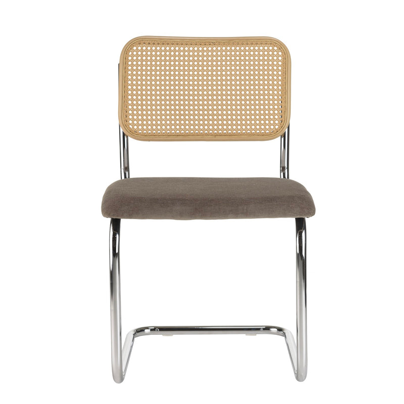 Mesa Silla Y Sillón - Lea - Taupe - Madera Clara