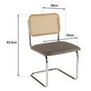 Mesa Silla Y Sillón - Lea - Taupe - Madera Clara