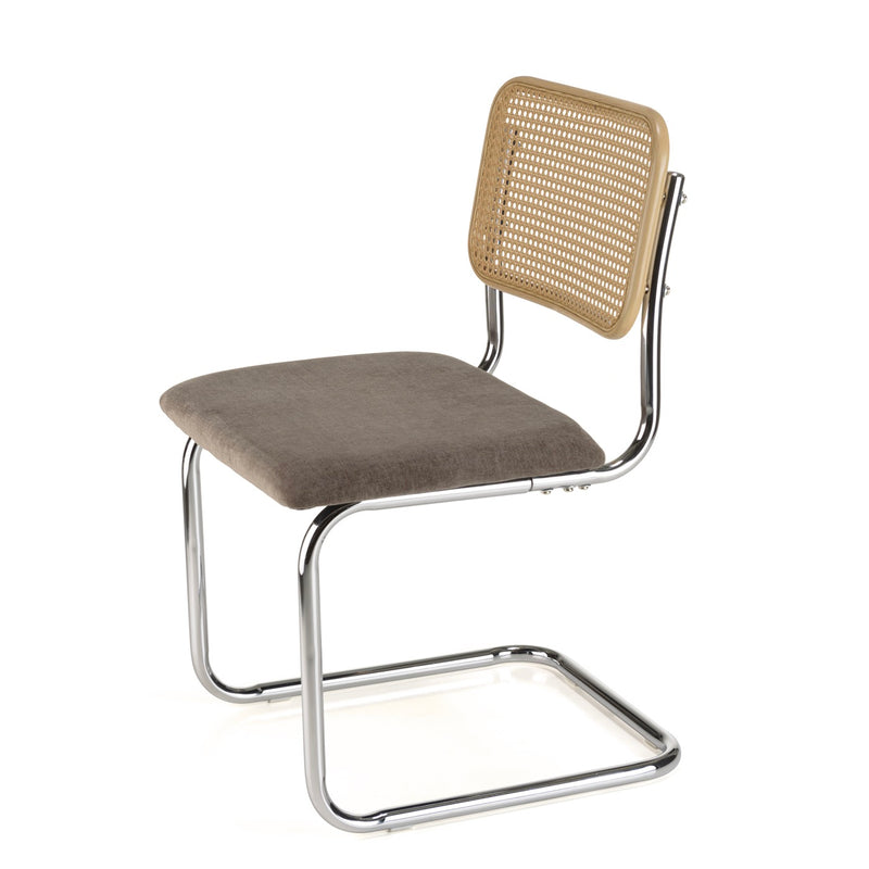 Mesa Silla Y Sillón - Lea - Taupe - Madera Clara