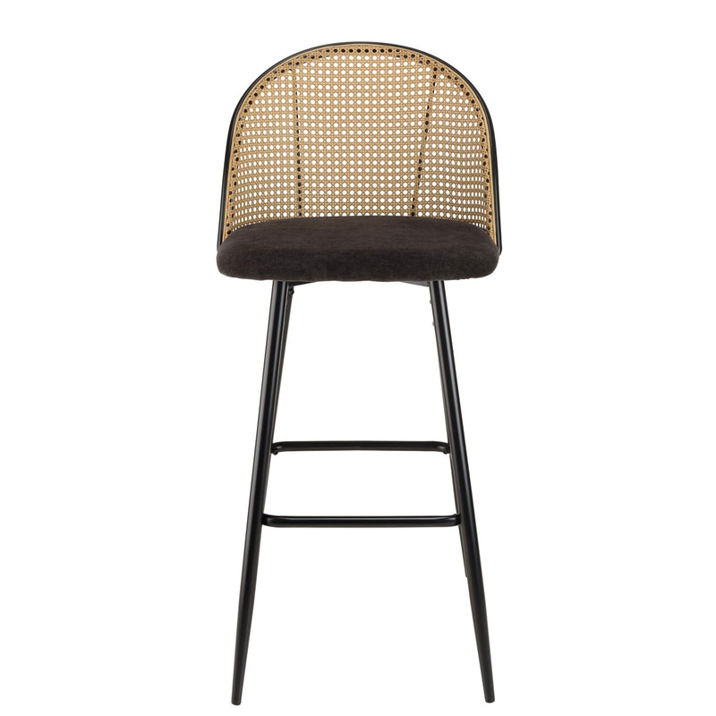 Silla, Taburetes Y Sillón De Bar - Lea - Negro - Madera Clara