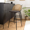 Silla, Taburetes Y Sillón De Bar - Lea - Negro - Madera Clara