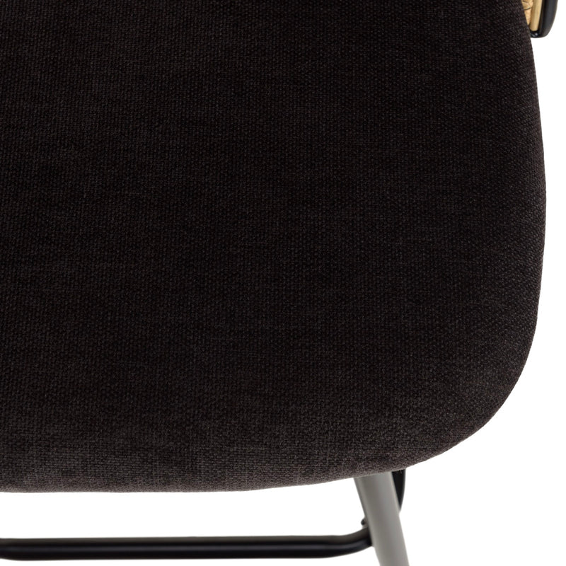 Silla, Taburetes Y Sillón De Bar - Lea - Negro - Madera Clara