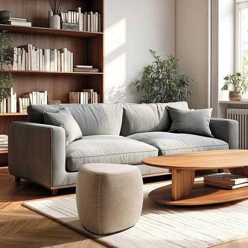 Leopold - Pouf - Beige