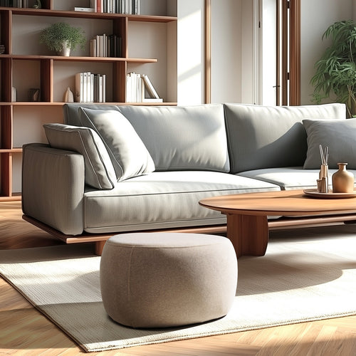 Leopold - Pouf - Beige