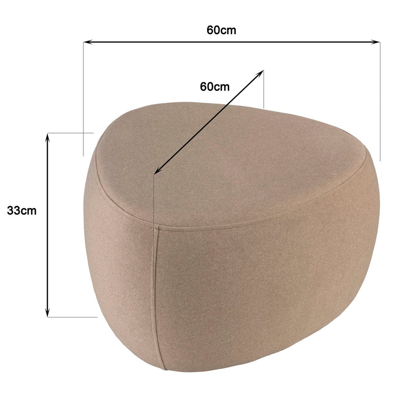 Leopold - Pouf - Beige
