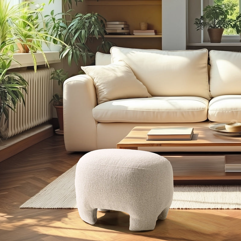 Leopold - Pouf - Beige