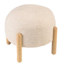 Leopold - Pouf - Bois Clair