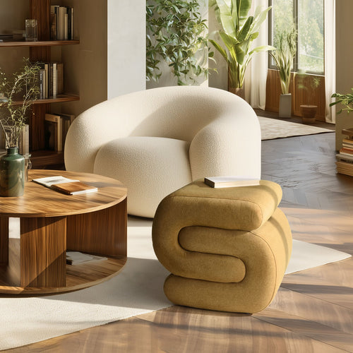 Leopold - Pouf - Jaune