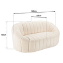 Sofá - Leopold - Crudo - Negro