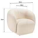 Sillón - Leopold - Crudo - Negro