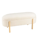 Banco - Leopold - Crudo - Madera clara