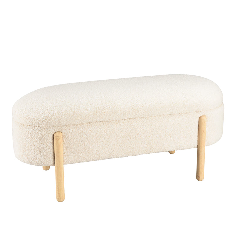 Banco - Leopold - Crudo - Madera clara