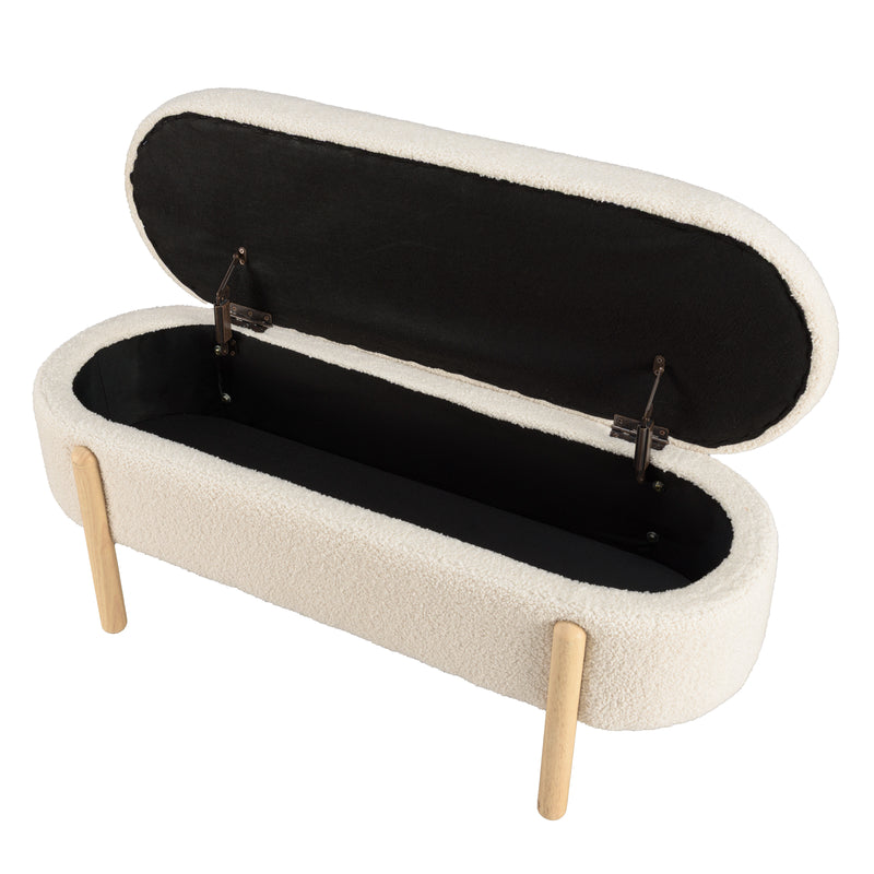 Banco - Leopold - Crudo - Madera clara