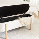 Banco - Leopold - Crudo - Madera clara