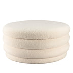 Leopold - Pouf - Ecru