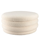 Leopold - Pouf - Ecru