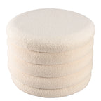 Leopold - Pouf - Ecru