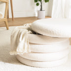 Leopold - Pouf - Ecru
