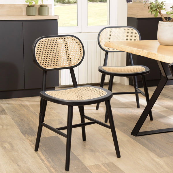 Pierre - Set of 2 Chairs - Light Wood