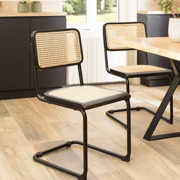 Pierre - Set Of 2 Chairs - Light Wood