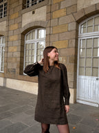 Victoire Leopard Dress