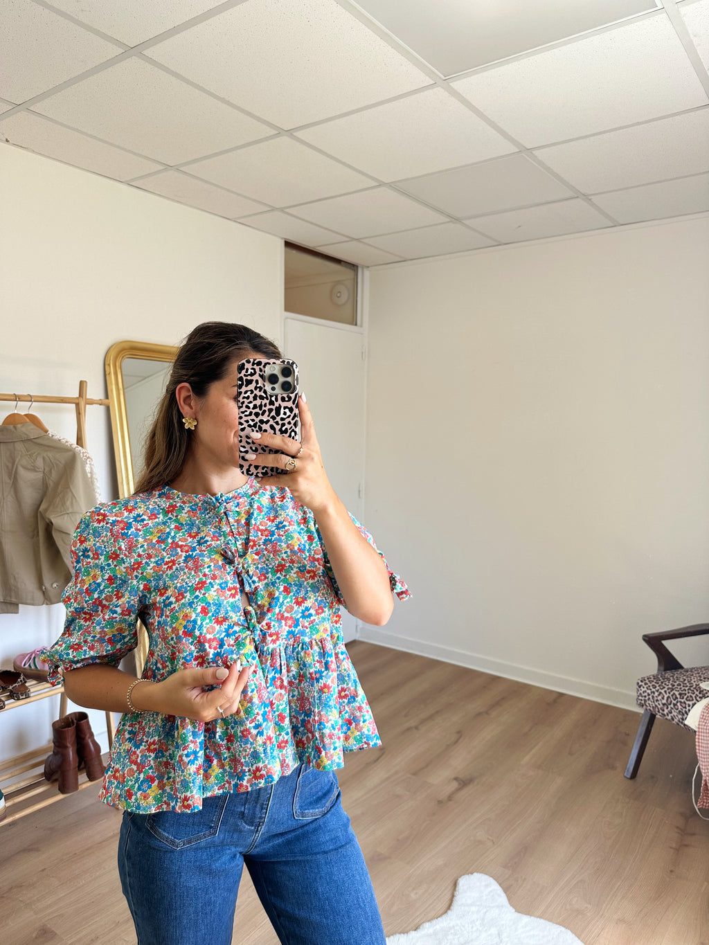 Faustine Bow Blouse