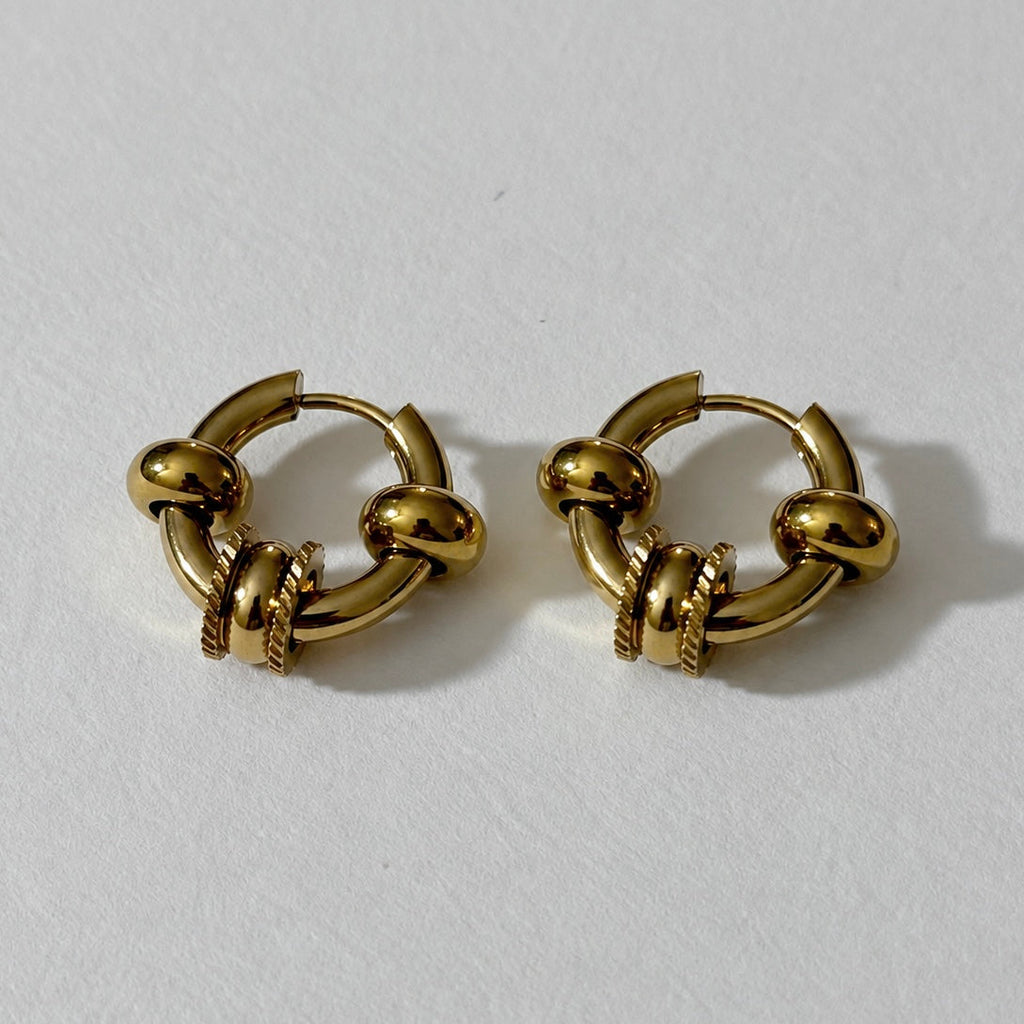 Boucles D'Oreilles Elara - Doré Ou Argent