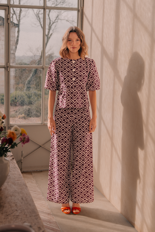 Pantalon Lucile - Violet