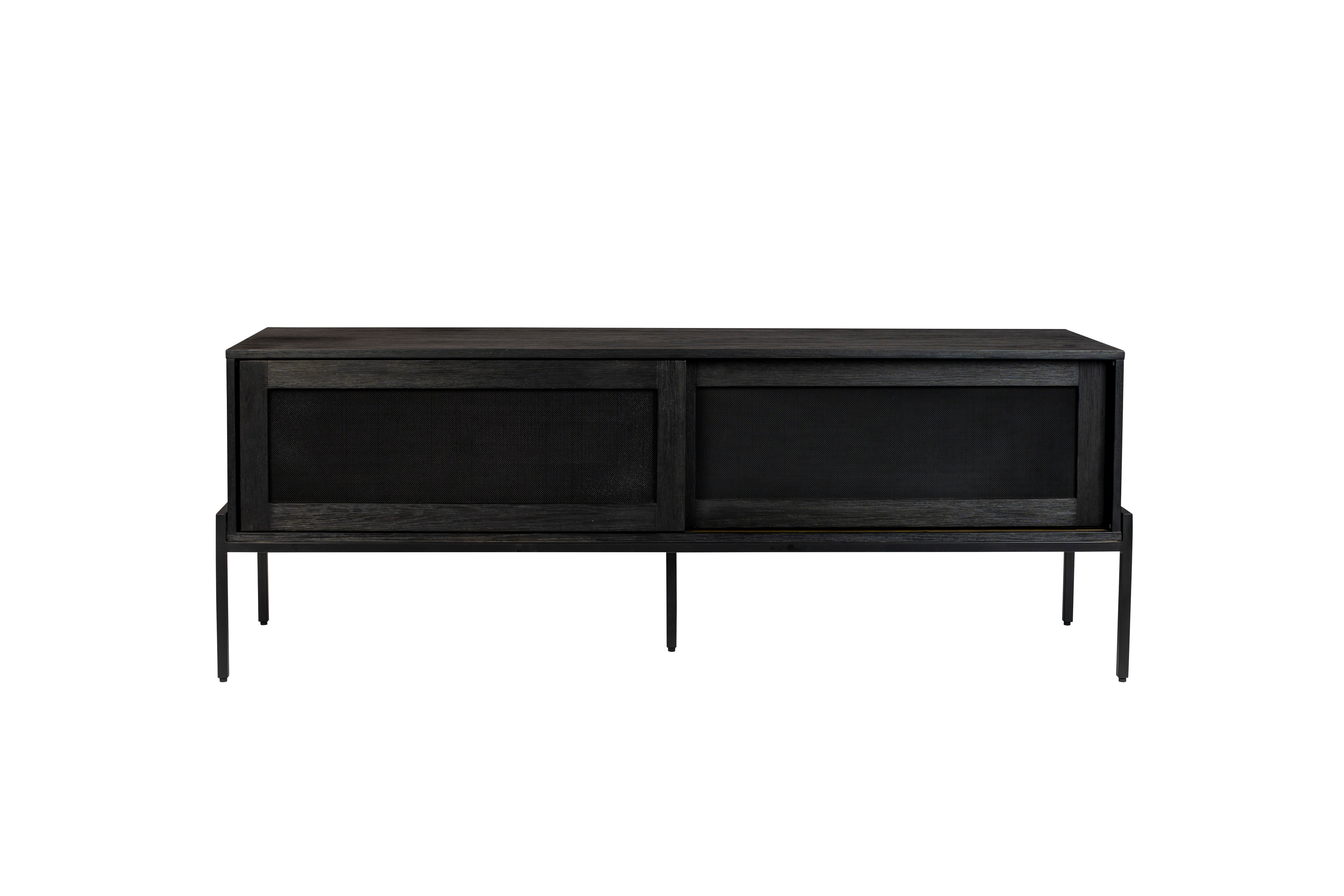 Hardy - Sideboard - Oak veneer - Black Oak/Brown