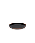 Out Of Lines - Lot De 2 Assiettes - M - Grès - Noir Brun