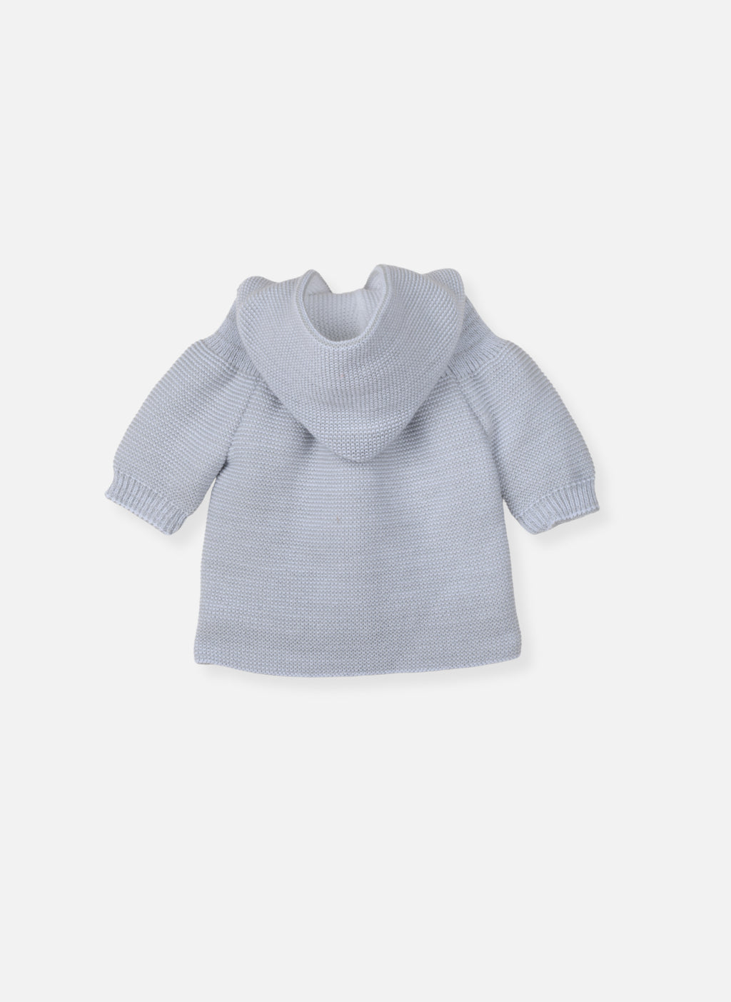 Vestes Et Manteaux Manteau En Tricot Bord-Côte Pour Bébé - Gris
