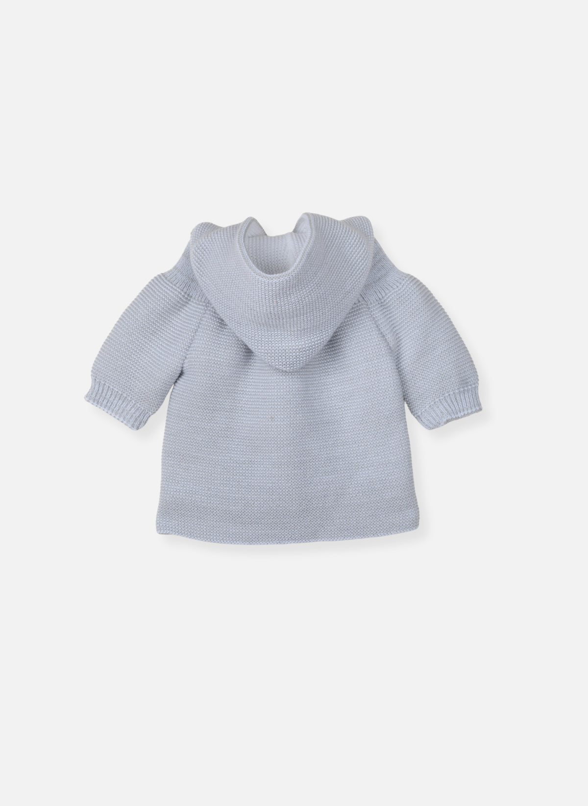 Vestes Et Manteaux Manteau En Tricot Bord-Côte Pour Bébé - Gris