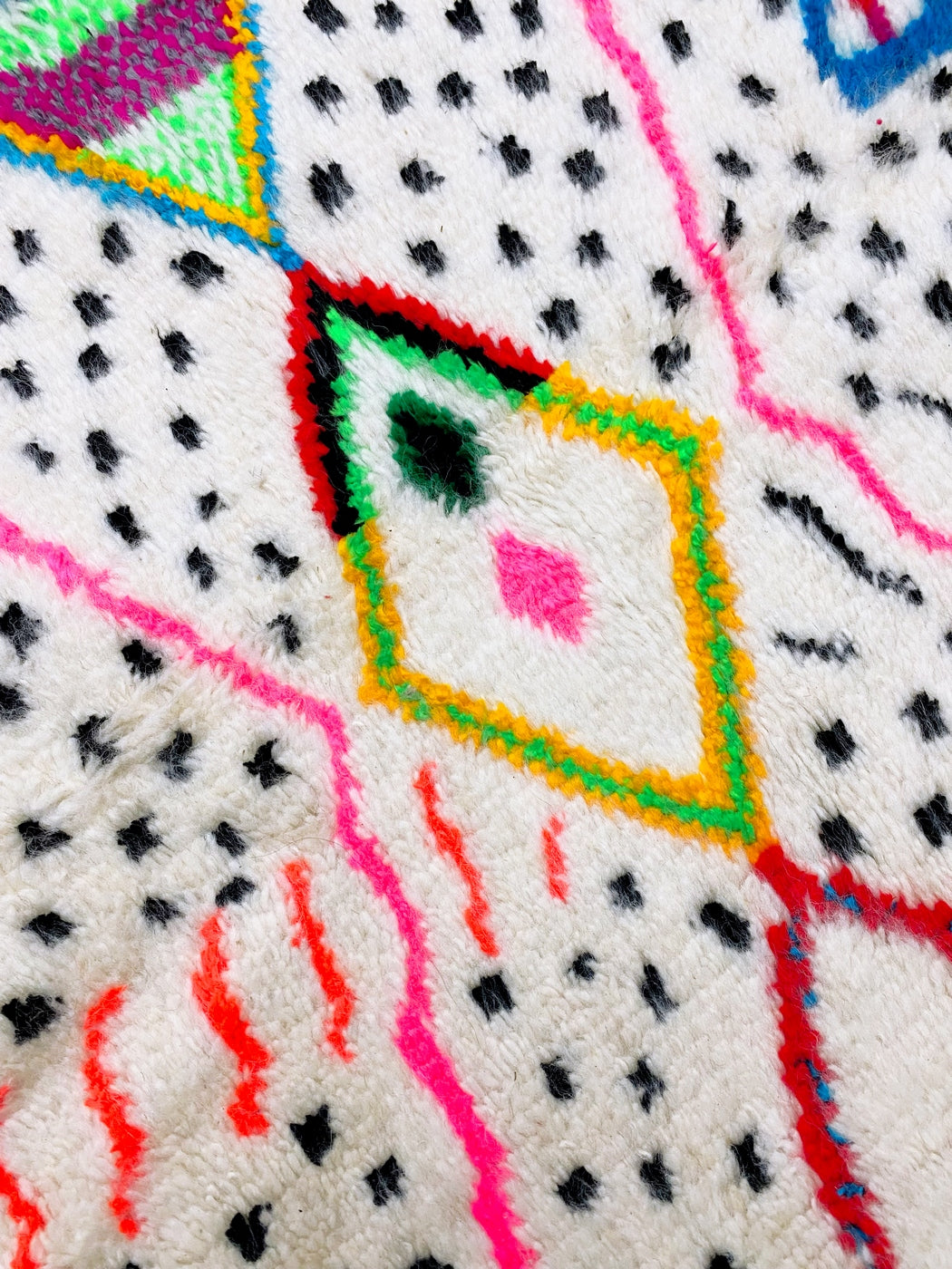 Alfombra bereber marroquí Azilal 1,55 × 1,05 m