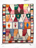 Alfombra bereber marroquí Boujaad 2,96 x 1,90 m