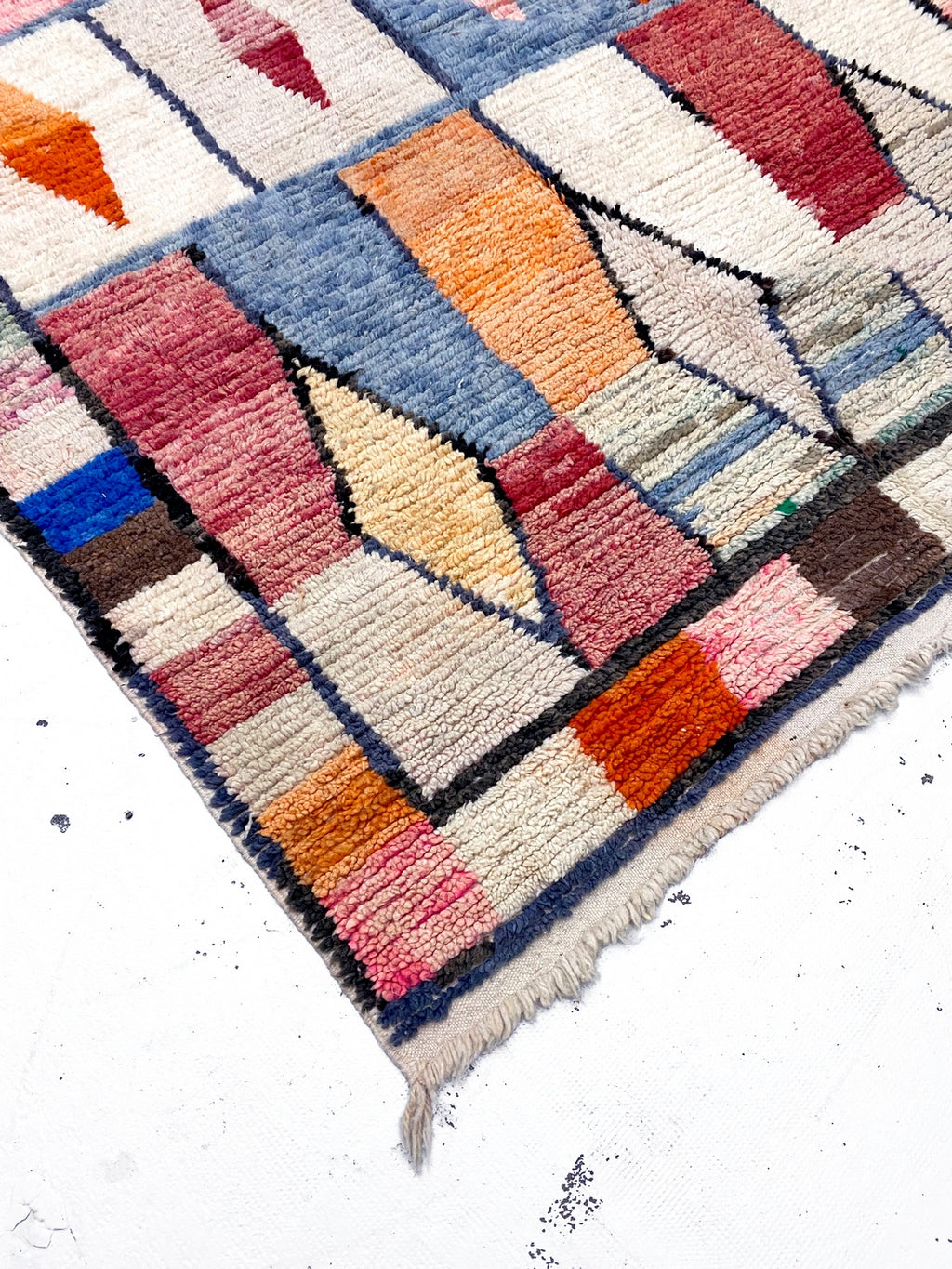 Alfombra bereber marroquí Boujaad 2,96 x 1,90 m