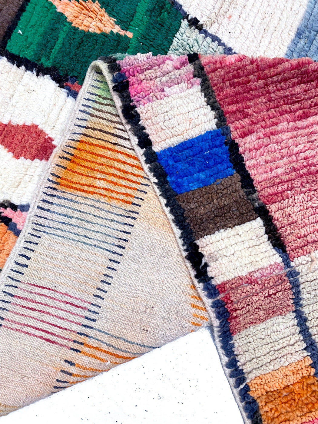 Alfombra bereber marroquí Boujaad 2,96 x 1,90 m