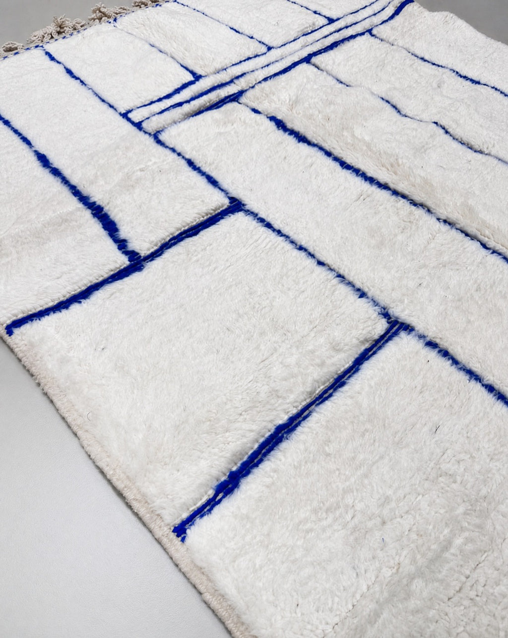 Alfombra bereber marroquí Beni Ouarain 2,44 x 1,53 m