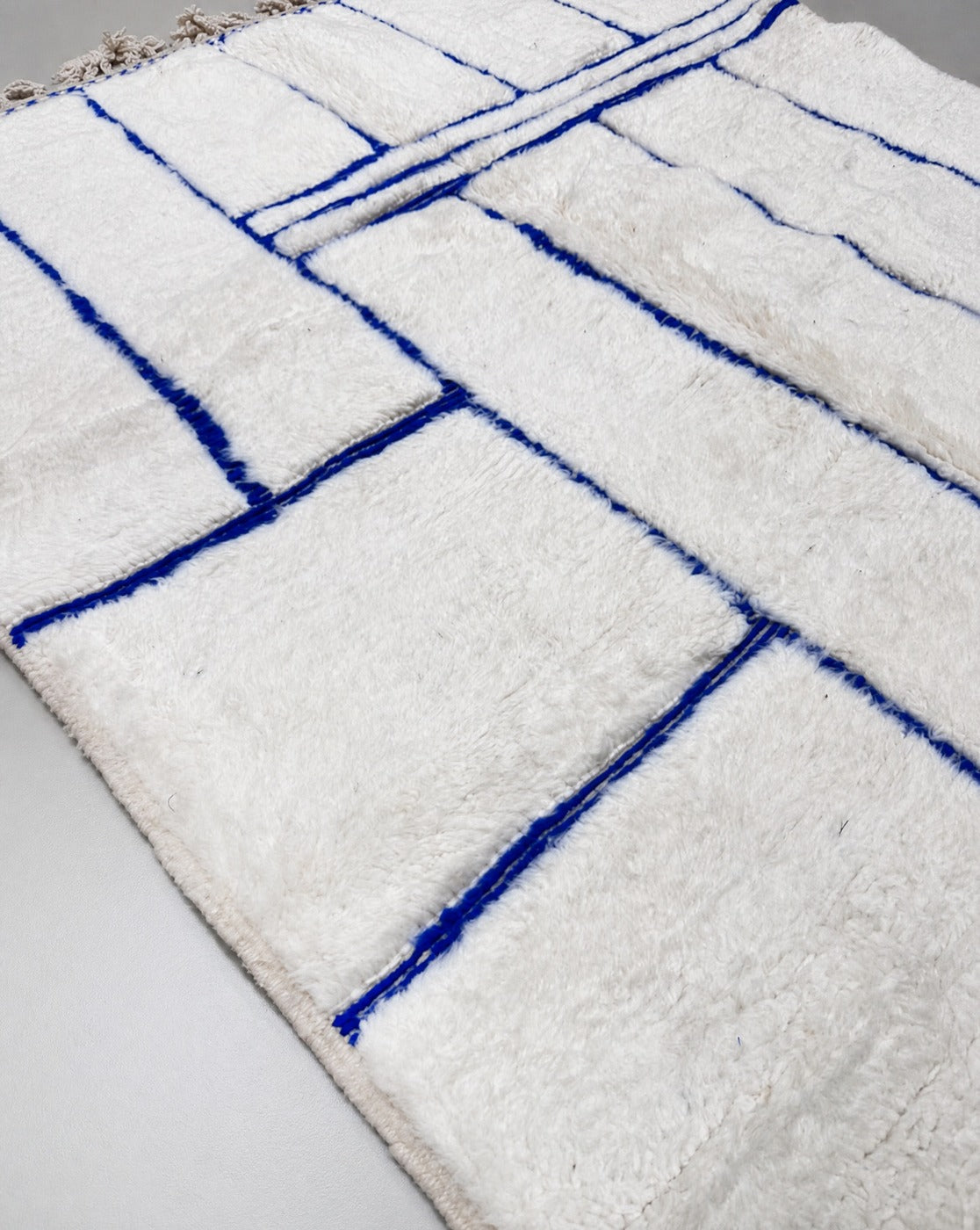 Alfombra bereber marroquí Beni Ouarain 2,44 x 1,53 m