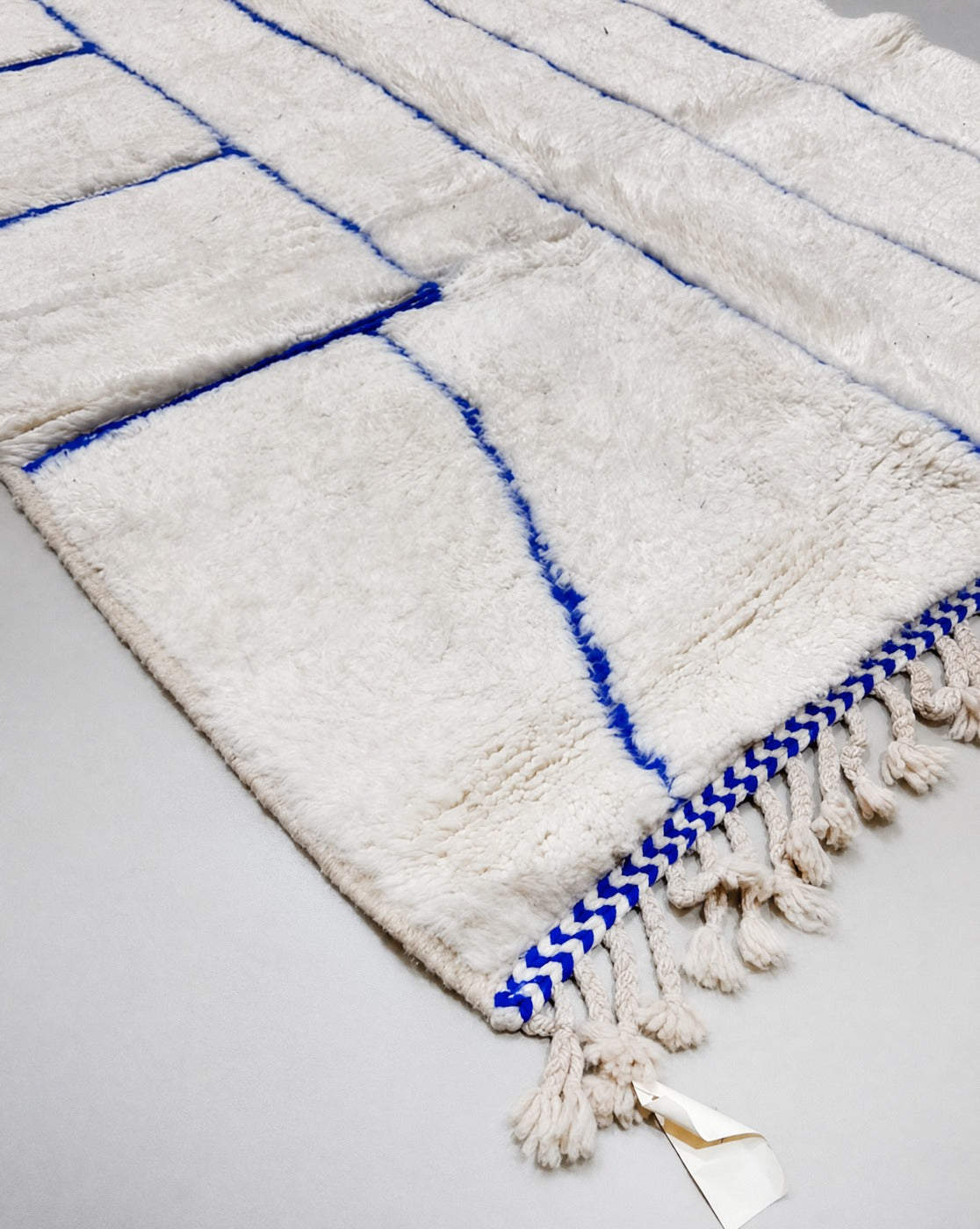 Alfombra bereber marroquí Beni Ouarain 2,44 x 1,53 m